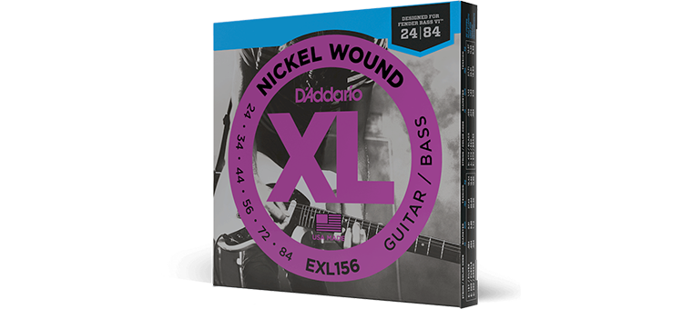 D'Addario - Fender Bass VI Electric Guitar Strings