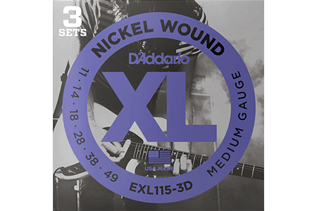D'Addario EXL115-3D