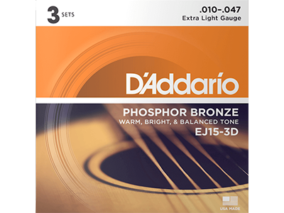 D'Addario EJ15-3D