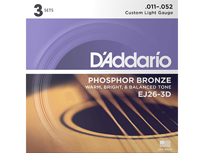 D'Addario EJ26-3D