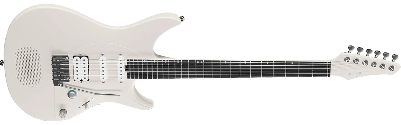 Enya Inspire Smart Electric Guitar Ivory
