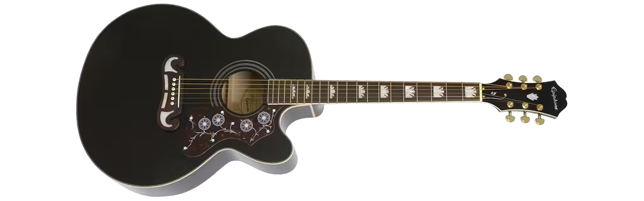 Epiphone J-200 EC Studio Black