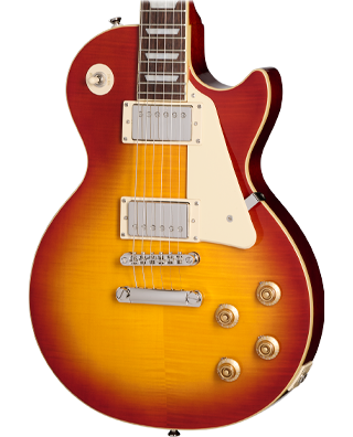 Epiphone Les Paul Standard 50s Figured Top Washed Cherry Sunburst