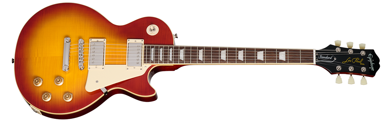 Epiphone Les Paul Standard 50s Figured Top Washed Cherry Sunburst