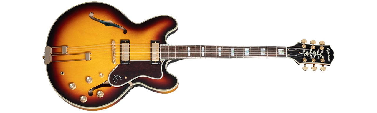 Epiphone Sheraton Figured Iced Tea