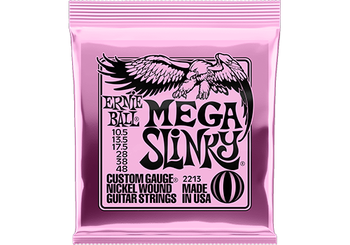 Mega Slinky Nickel Wound Electric Guitar Strings