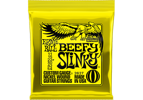 Beefy Slinky Nickel Wound Electric Guitar Strings 11 54