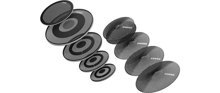 Evans - dB ONE Mesh Drumhead Rock Tom Pack (10