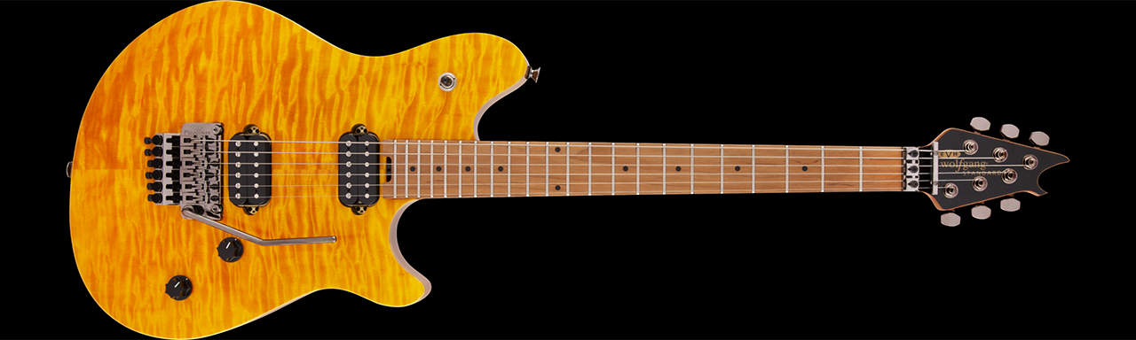 EVH - Wolfgang WG Standard QM Transparent Amber