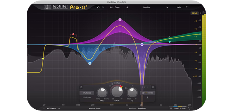 FabFilter Pro-Q3 EQ Plug-In Software