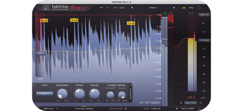 Pro-L 2 Limiter Plug-In Software