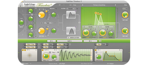 FabFilter Timeless 2 Tape Delay Plug-In