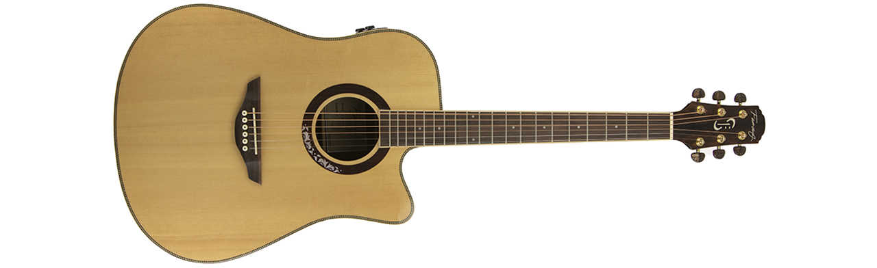 Fairclough Lagan Dreadnought Cutaway Acoustic Guitar