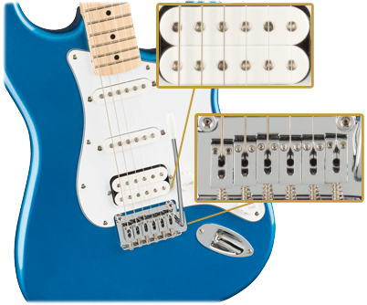Squier Affinity Series™ Stratocaster® HSS Pack
