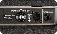 REAR PANEL FEATURES