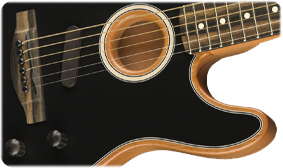 American Acoustasonic Telecaster (Black)