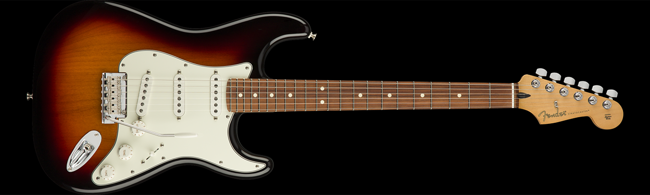 Fender Player Stratocaster®, Pau Ferro Fingerboard, 3-Color Sunburst