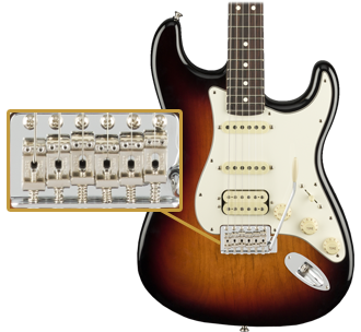 American Performer Stratocaster (3-Color Sunburst)