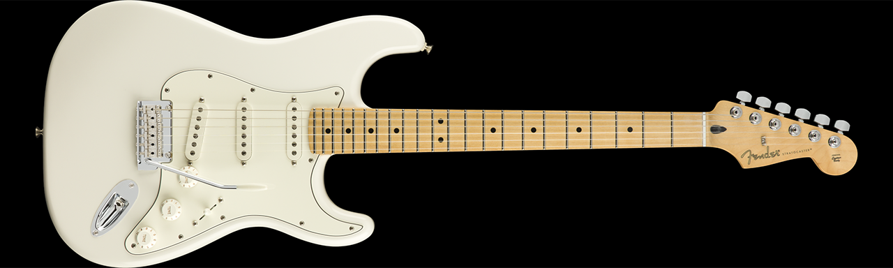 Fender Player Stratocaster®, Maple Fingerboard, Polar White