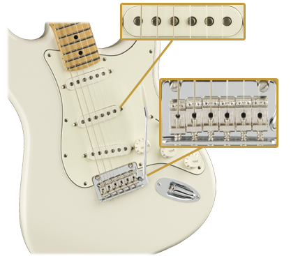 Fender Player Stratocaster®, Maple Fingerboard, Polar White