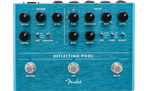 Reflecting Pool Delay & Reverb Pedal
