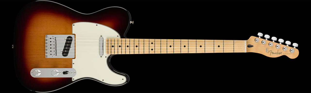 Fender Player Telecaster®, Maple Fingerboard, 3-Color Sunburst