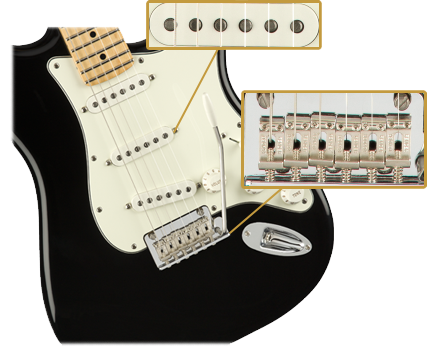 Fender Player Stratocaster®, Maple Fingerboard, Black