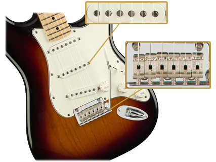 Fender Player Stratocaster®, Maple Fingerboard, 3-Color Sunburst