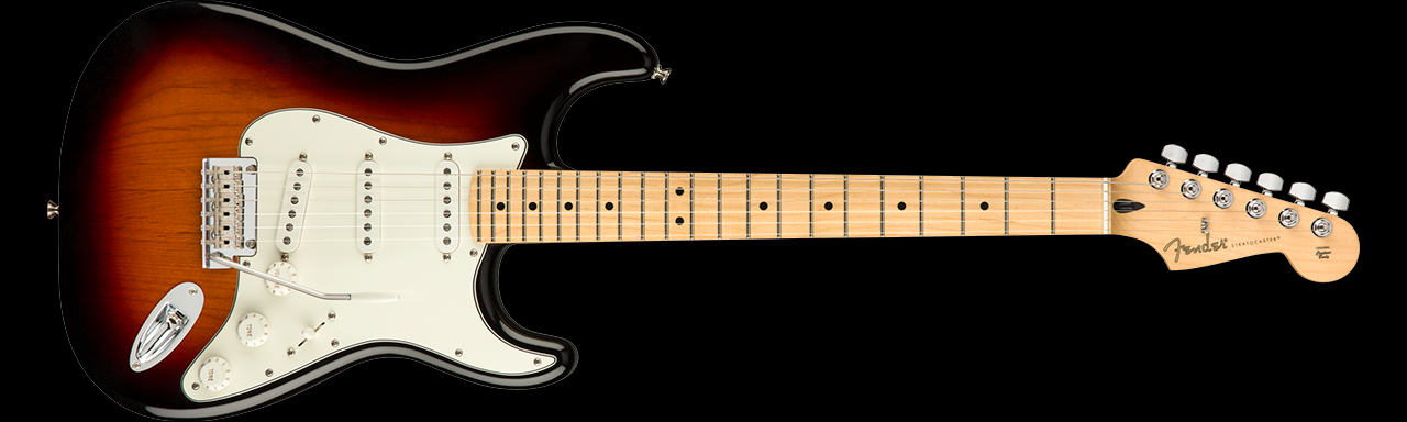 Fender Player Stratocaster®, Maple Fingerboard, 3-Color Sunburst