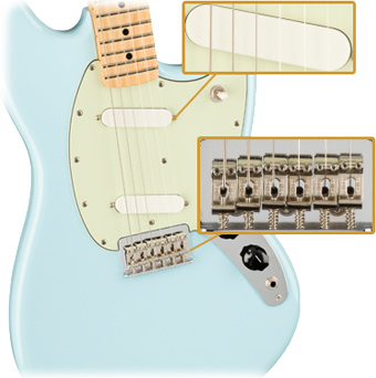 Fender Player Mustang (Sonic Blue)