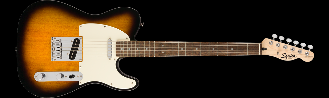Squier Bullet® Telecaster®, Laurel Fingerboard, Brown Sunburst