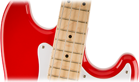 Squier Bronco™ Bass, Maple Fingerboard Torino Red