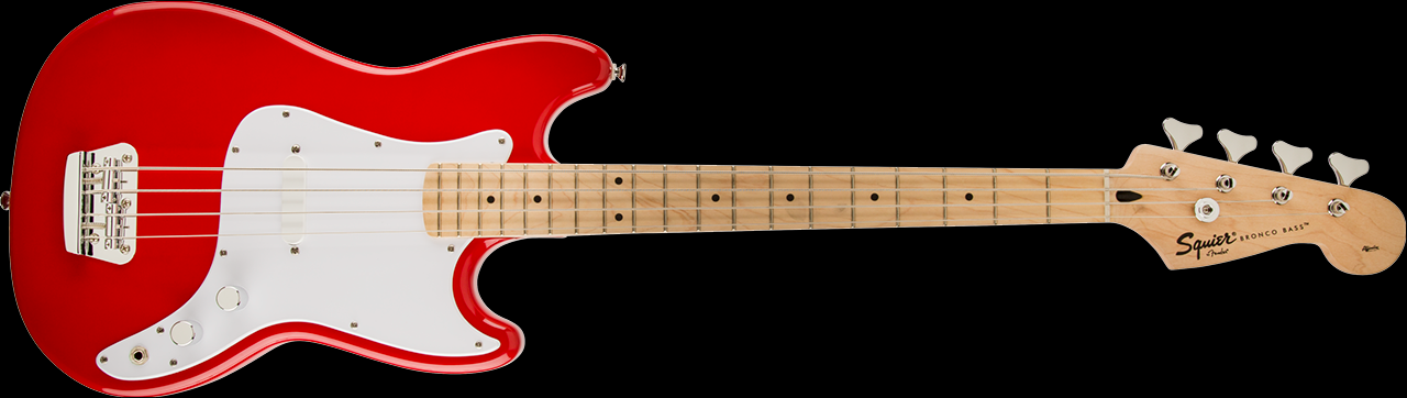 Squier Bronco™ Bass, Maple Fingerboard Torino Red