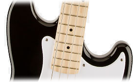 Squier Bronco™ Bass, Maple Fingerboard