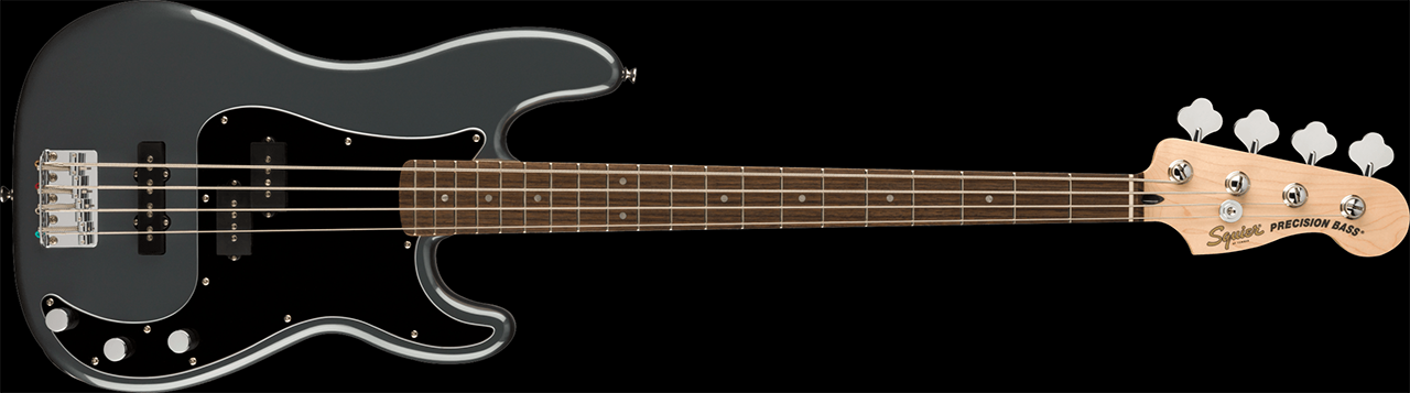 Squier Affinity Series Precision Bass PJ Charcoal Frost Metallic