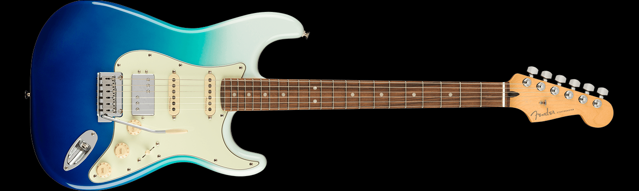 Fender Player Plus Stratocaster® HSS, Pau Ferro Fingerboard, Belair Blue