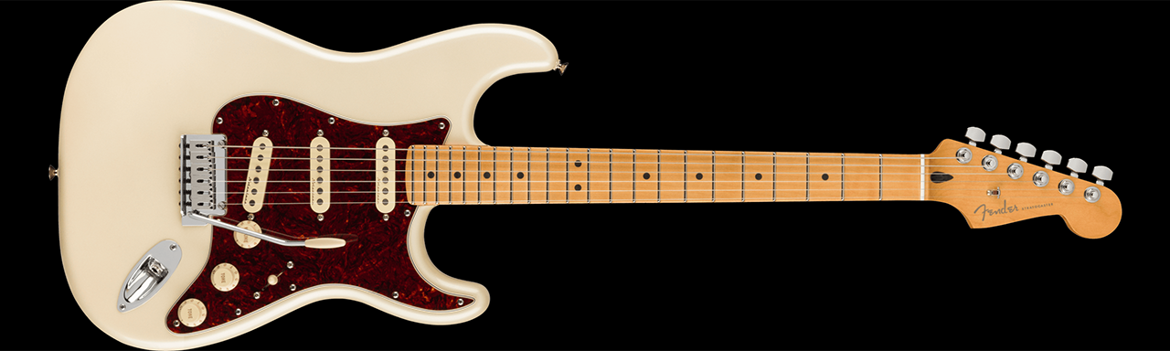 Fender Player Plus Stratocaster® , Maple Fingerboard, Olympic Pearl