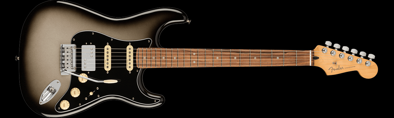 Fender Player Plus Stratocaster® HSS, Pau Ferro Fingerboard, Silverburst