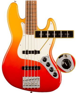 PLAYER PLUS JAZZ BASS® V (Tequila Sunrise)