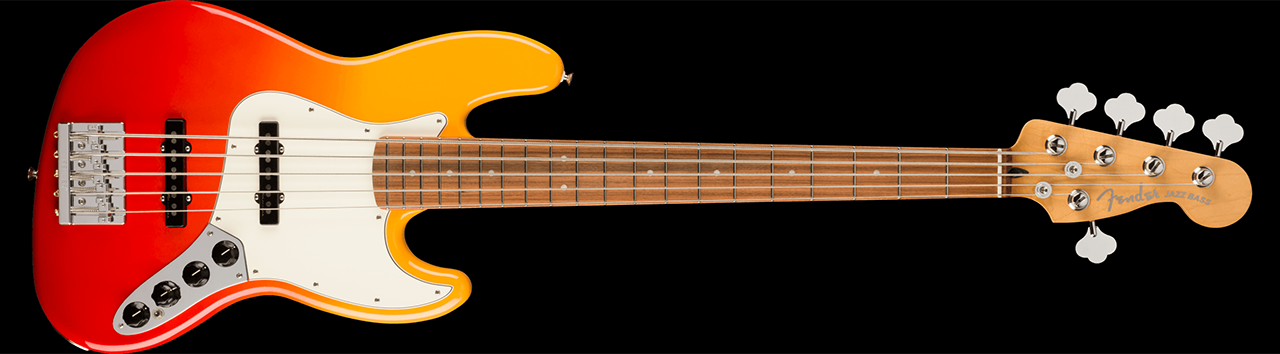 PLAYER PLUS JAZZ BASS® V (Tequila Sunrise)