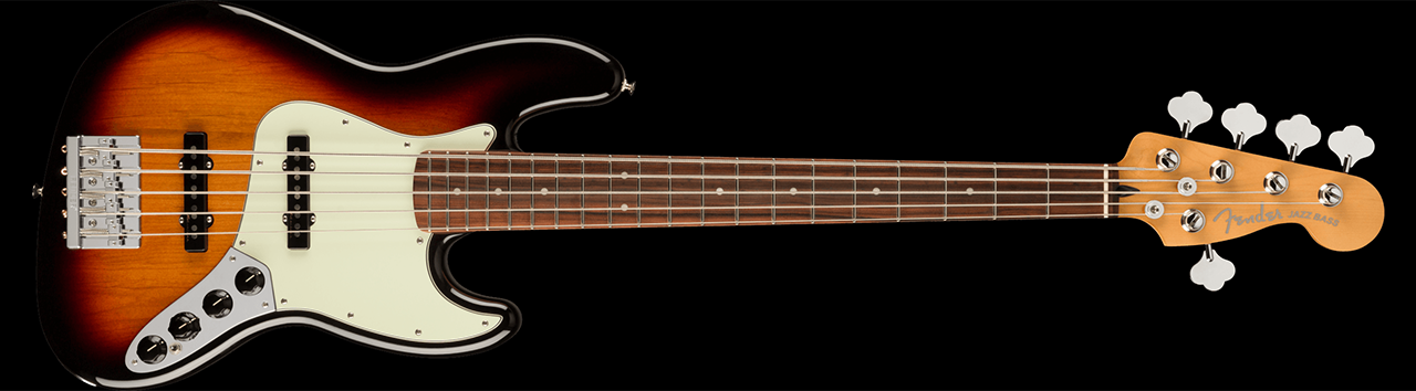PLAYER PLUS JAZZ BASS® V (3-Tone Sunburst)