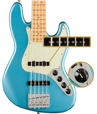 PLAYER PLUS JAZZ BASS® V (Opal Spark)