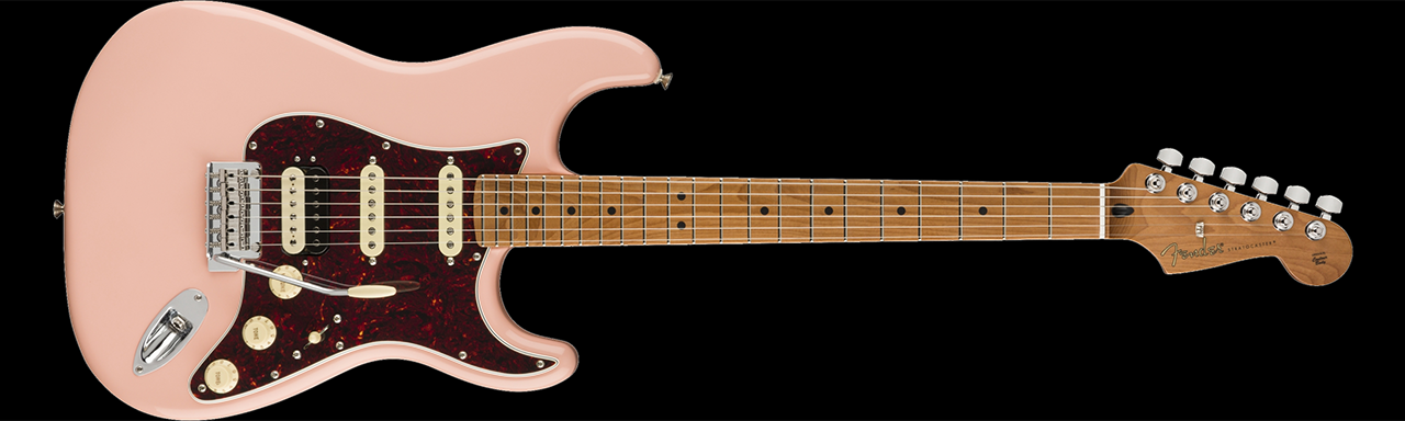 Fender Limited Edition Player Stratocaster HSS Shell Pink