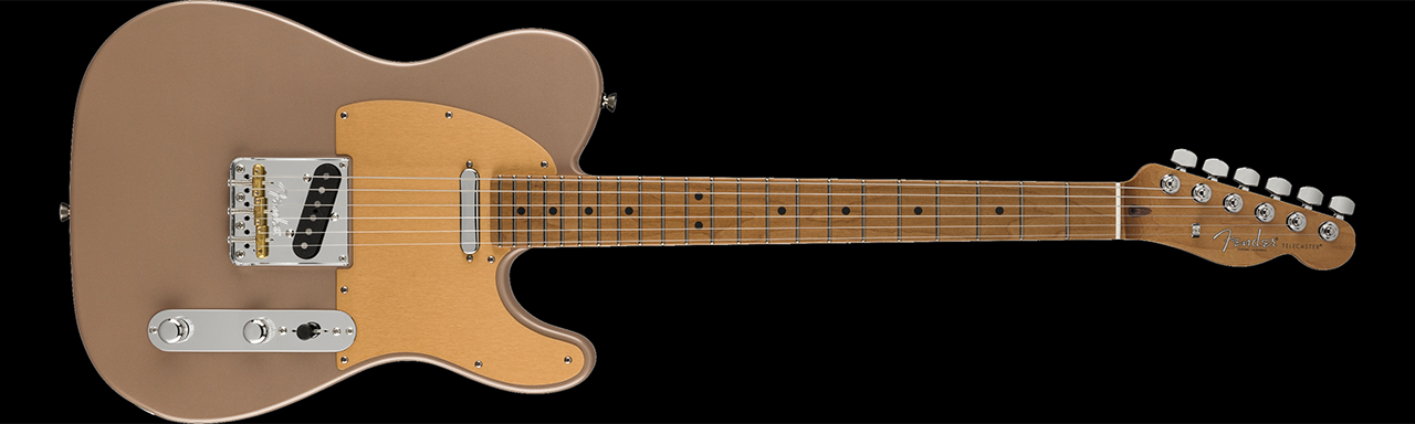 Fender - Limited Edition American Professional II Telecaster - Shoreline Gold
