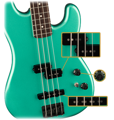Fender Boxer Series PJ Bass (Sherwood Green)