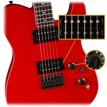Fender Boxer Series Telecaster HH (Torino Red)