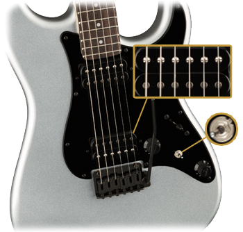 Fender Boxer Series Stratocaster HH (Inca Silver)