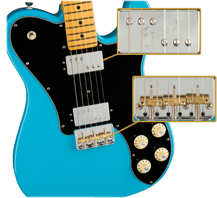 Fender - American Professional II Telecaster Deluxe (Miami Blue)