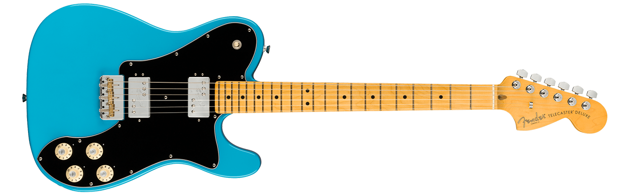 Fender - American Professional II Telecaster Deluxe (Miami Blue)