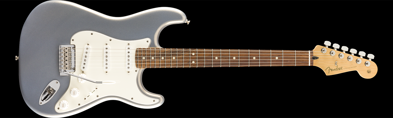 Fender Player Stratocaster, Pau Ferro Fingerboard, Silver